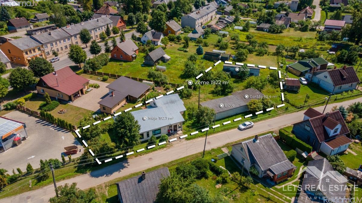 Sludinājumi. Māja, Preiļu raj., Līvāni, Vecbaznīcas iela 5, 2 st., 192 kv.m, ķieģeļu, centrālā apkure, 3 ist., Cena: 80000 EUR Foto #1