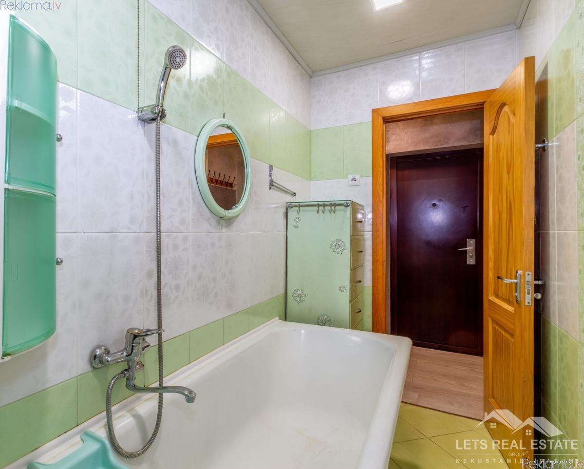 Sludinājumi. 2-istabu dzīvoklis, Teika, Zemgaļu 21, \'Hruščovka\', 49 kv. m, 2/3 st., Istabas caurst.-izol., Cena: 380 EUR/mēn. Foto #8