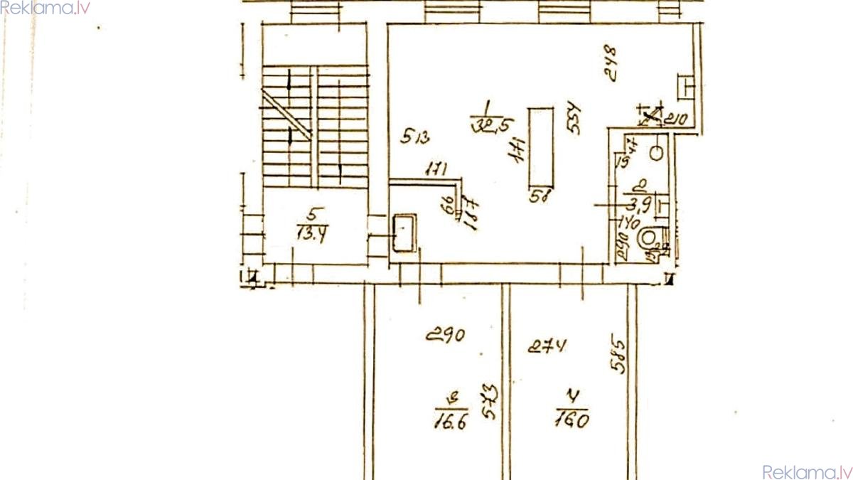 Sludinājumi. 3-istabu dzīvoklis, centrs, Tērbatas 8B, pirmskara māja, 69 kv. m, 4/5 st., Istabas caurst.-izol., Cena: 148000 EUR Foto #10